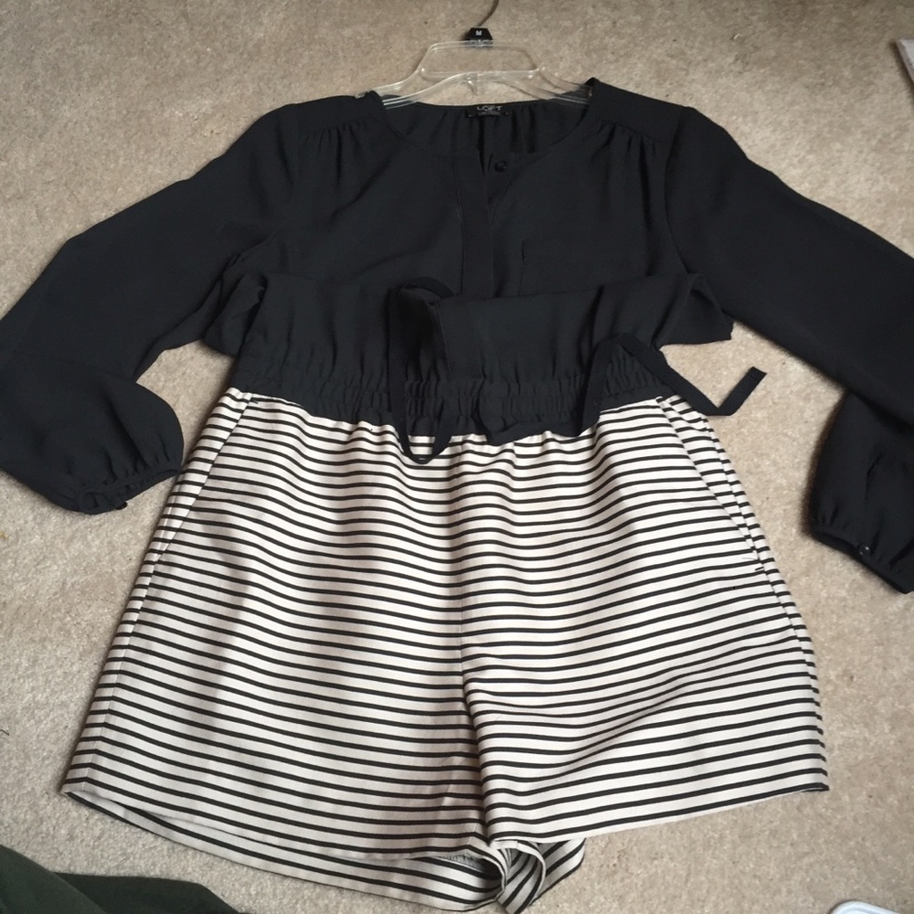 Loft romper - worn once- size 4P